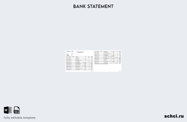 цифровая загрузка шаблон страницы выписки по счету в банке Askari Bank в Пакиста